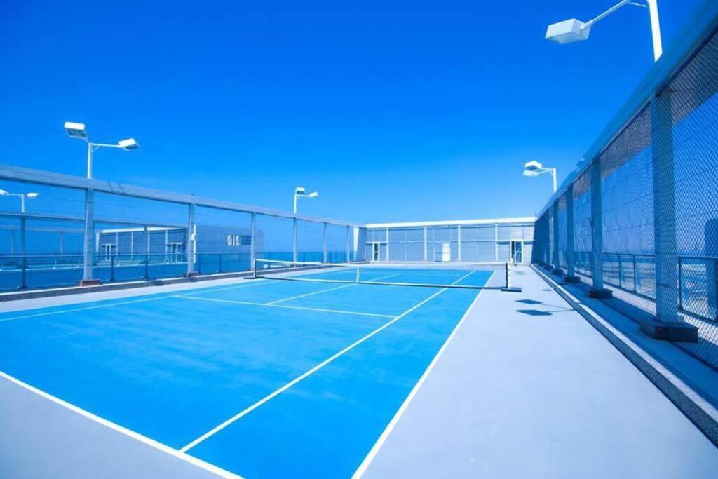 Ocean Whisper Ultra Luxe 1 Bedroom Apartment With A Private Beach - Al Marjan Island 拉斯阿尔卡麦 外观 照片