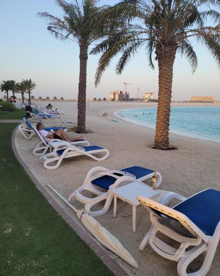 Ocean Whisper Ultra Luxe 1 Bedroom Apartment With A Private Beach - Al Marjan Island 拉斯阿尔卡麦 外观 照片