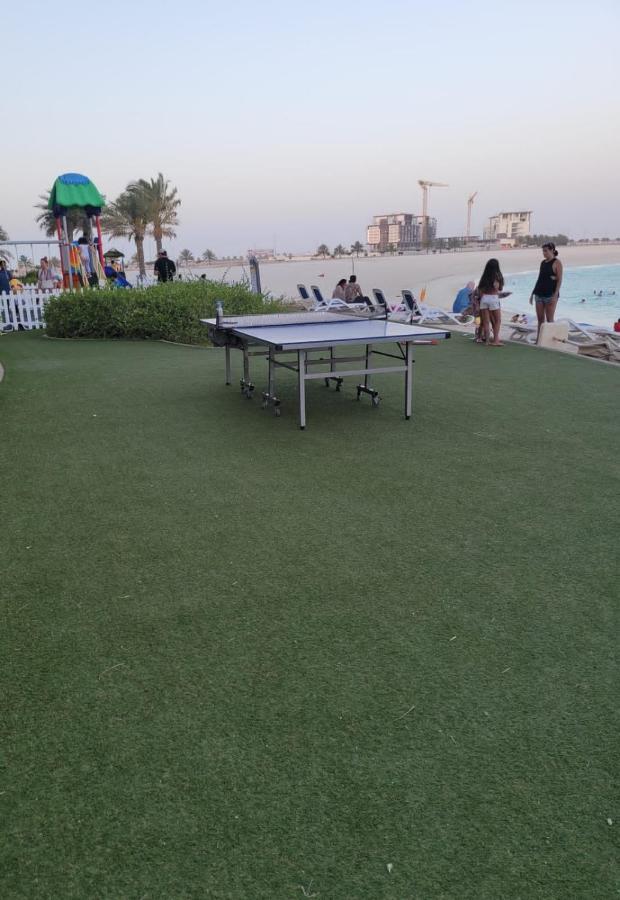 Ocean Whisper Ultra Luxe 1 Bedroom Apartment With A Private Beach - Al Marjan Island 拉斯阿尔卡麦 外观 照片